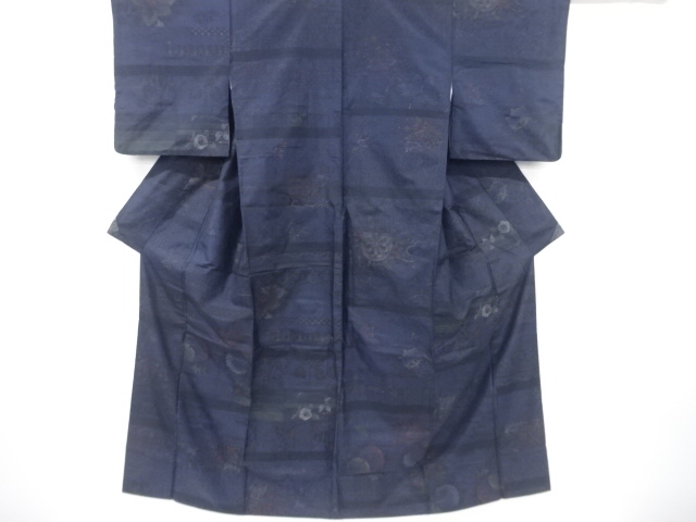 JAPANESE KIMONO / DORO OSHIMA TSUMUGI